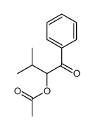 (3-methyl-1-oxo-1-phenylbutan-2-yl) acetate结构式
