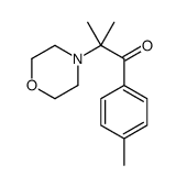 1-(4-溴苯基)-2-甲基-2-(4-吗啉)-1-丙酮结构式