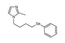2-methyl-1-[4-(phenylselanyl)butyl]-1H-imidazole Structure