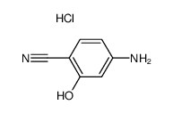 4-amino-2-hydroxybenzonitrile hydrochloride Structure