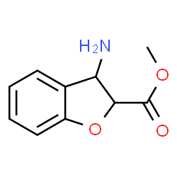 2-Benzofurancarboxylicacid,3-amino-2,3-dihydro-,methylester(9CI) Structure