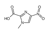 1-甲基-4-硝基-1H-咪唑-2-羧酸结构式