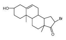 (16α-bromine)-3α-Dehydroepiandrosterone结构式