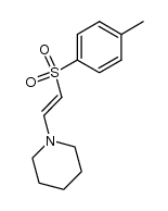 (E)-1-(2-tosylvinyl)piperidine Structure