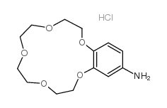 4'-氨基苯并-15-冠-5-醚盐酸盐结构式