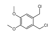 1,2-二甲氧基-4,5-双(氯甲基)苯结构式