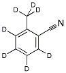 O-TOLUNITRILE-D7 Structure