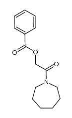 2-(azepan-1-yl)-2-oxoethyl benzoate结构式