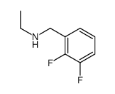 N-乙基-2,3-二氟苄胺结构式