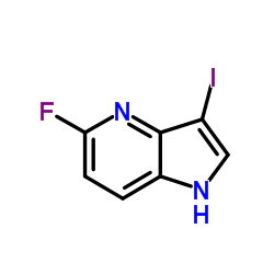 5-fluoro-3-iodo-1H-pyrrolo[3,2-b]pyridine picture