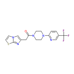 {[((1S,2S)-2-氨基-1,2-二苯乙基](4-甲苯磺酰基)酰胺基)(对-异丙基)(吡啶)四氟硼酸钌(II)结构式
