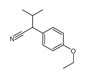Benzeneacetonitrile, 4-ethoxy-alpha-(1-methylethyl)- (9CI)结构式
