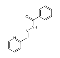 2-pyridyl carboxaldehyde benzoylhydrazone (E-isomer)结构式
