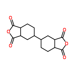 双环己基-3,4,3',4'-四酸二酐结构式