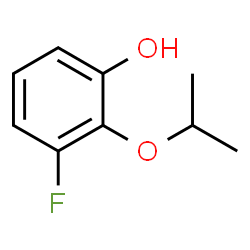 3-Fluoro-2-isopropoxyphenol结构式
