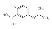 2-氯-5-异丙氧基苯硼酸结构式
