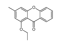 1-ethoxy-3-methylxanthen-9-one Structure