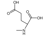 (S)-2-(methylamino)pentanedioic acid Structure