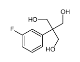 2-(3-fluorophenyl)-2-(hydroxymethyl)propane-1,3-diol Structure