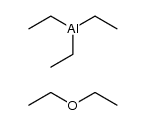 triethyl-alane, compound with diethyl ether Structure