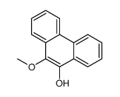 10-methoxyphenanthren-9-ol结构式