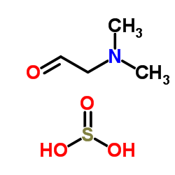 2-(Dimethylamino)acetaldehyde sulfite Structure