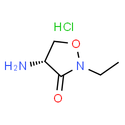 (R)-4-amino-2-ethylisoxazolidin-3-one hydrochloride Structure