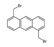 1,5-bis(bromomethyl)anthracene结构式