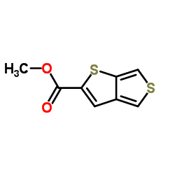 噻吩[3,4-b]并噻吩-2-甲酸甲酯结构式