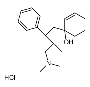 (R*,S*)-()-α-[2-(dimethylamino)-1-methylethyl]-α-phenylphenethyl alcohol hydrochloride结构式