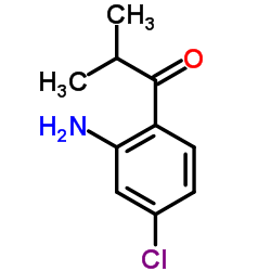 1-(2-Amino-4-chlorophenyl)-2-methyl-1-propanone Structure