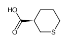 2H-Thiopyran-3-carboxylicacid,tetrahydro-,(R)-(9CI)结构式