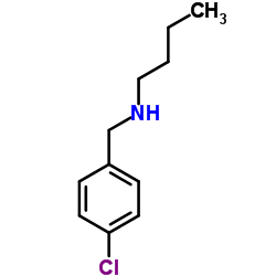 N-(4-Chlorobenzyl)-1-butanamine Structure
