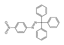 (4-nitrophenyl)-trityldiazene结构式