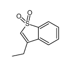 3-ethyl-1-benzothiophene 1,1-dioxide Structure