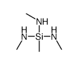 N-[methyl-bis(methylamino)silyl]methanamine结构式