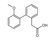 2-联苯-(2-甲氧基)乙酸结构式