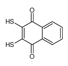 2,3-bis(sulfanyl)naphthalene-1,4-dione结构式