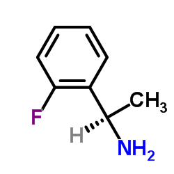 (R)-1-(2-氟苯基)乙胺结构式