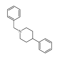 1-benzyl-4-phenyl-piperidine结构式