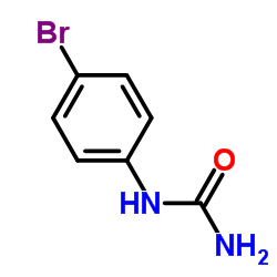(4-溴苯基)脲结构式
