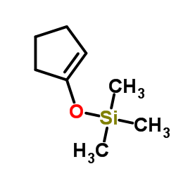 1-trimethylsiloxycyclopentene Structure