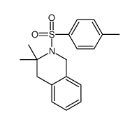 3,3-dimethyl-2-(4-methylphenyl)sulfonyl-1,4-dihydroisoquinoline结构式