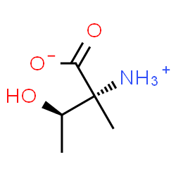 Isovaline, 3-hydroxy-, (R*,R*)- (9CI) structure