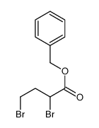Benzyl 2,4-dibromobutanoate Structure