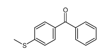 (4-methylsulfanylphenyl)-phenylmethanone结构式