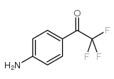 1-(4-aminophenyl)-2,2,2-trifluoro-1-ethanone structure