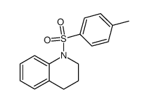 1,2,3,4-Tetrahydro-1-(p-tolylsulfonyl)quinoline结构式