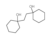 Cyclohexanol,1,1'-(1,2-ethanediyl)bis-结构式