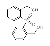 Benzenemethanol,2,2'-sulfonylbis- Structure